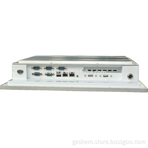 intel D525+ICH8-M industrial panel computer, fanless industrial pc, cheap fanless industrial panel computer